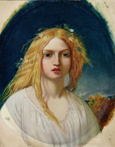 Ophelia of Evangeline door William Gale